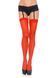 Панчохи прозорі Leg Avenue Sheer Stockings OS Red - фото товару
