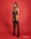 Корсет з трусиками Obsessive Dominna cupless corset & crotchless thong S/M