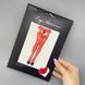 Панчохи прозорі Leg Avenue Sheer Stockings OS Red - фото товару