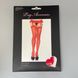 Чулки прозрачные Leg Avenue Sheer Stockings OS Red - фото товара