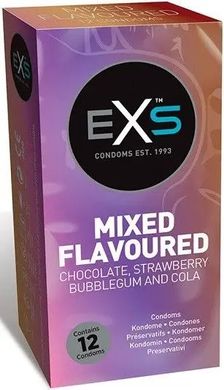 Презервативы со вкусом EXS Mixed Flavoured (12 шт) - фото