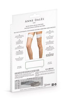 Чулки Anne De Ales ERICA White Т1 - фото