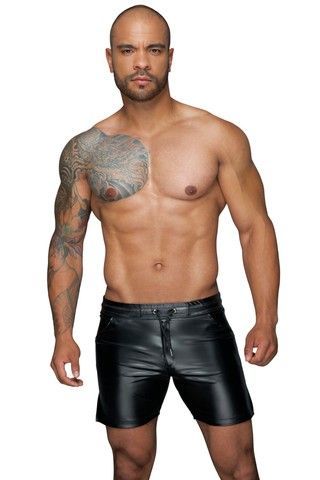 Чоловічі шорти Noir Handmade H061 Powerwetlook shorts S