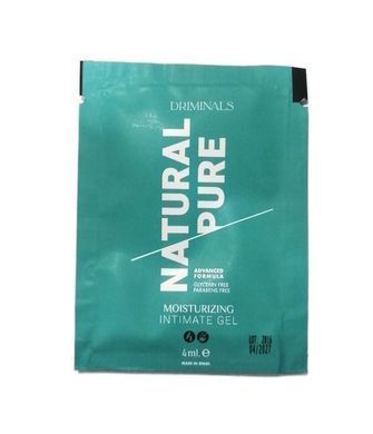 Саше Лубрикант для чувствительной кожи Driminals Natural Pure (4 мл)