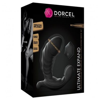 Dorcel Ultimate Expand надувний анальний вібратор з пультом 3,8 см - фото