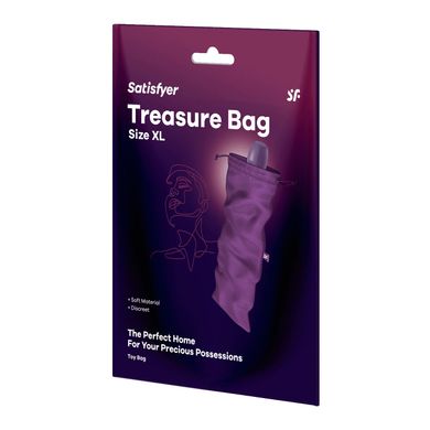 Мешочек для секс-игрушек Satisfyer Treasure Bag XL Violet - фото