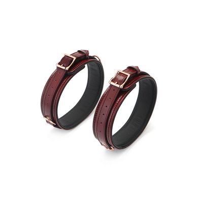 Фіксатори для стегон Liebe Seele Wine Red Thigh Cuffs S