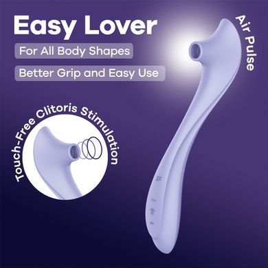 Satisfyer Easy Lover - вакуумний кліторальний стимулятор - фото