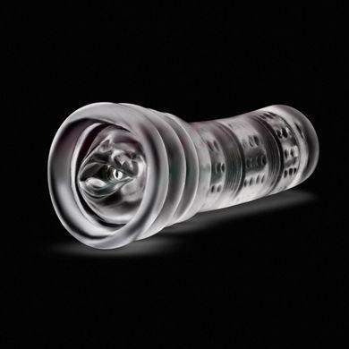 Мастурбатор, що світиться у темряві, Blush Luz Glow in the Dark Masturbator Clear - фото