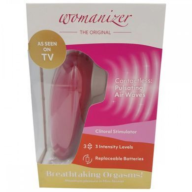 WOMANIZER Mini Red Wine - вакуумный стимулятор клитора - фото