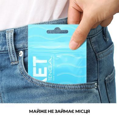 Мастурбатор TENGA Pocket Wave Line - фото