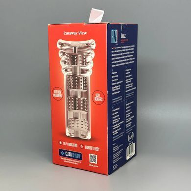 Мастурбатор, що світиться у темряві, Blush Luz Glow in the Dark Masturbator Clear - фото