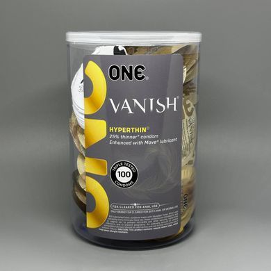 Презерватив ультратонкий ONE VANISH Hyperthin (100 шт) - фото