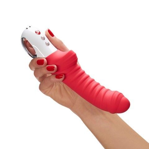 Fun Factory Tiger G5 - вібратор-кролик india red (м'ята упаковка) - фото