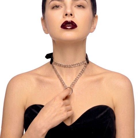 Чокер удавка з натуральної шкіри Art of Sex Kaa