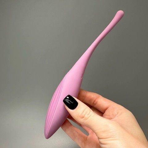 Смарт-вибратор для клитора Satisfyer Twirling Joy Pink - фото