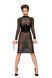 Платье Noir Handmade F182 Classic dress made of elastic tulle S