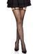 Чулки Leg Avenue Daisy Dot Fishnet Stockings One Size Black - фото товара