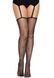Чулки Leg Avenue Daisy Dot Fishnet Stockings One Size Black - фото товара