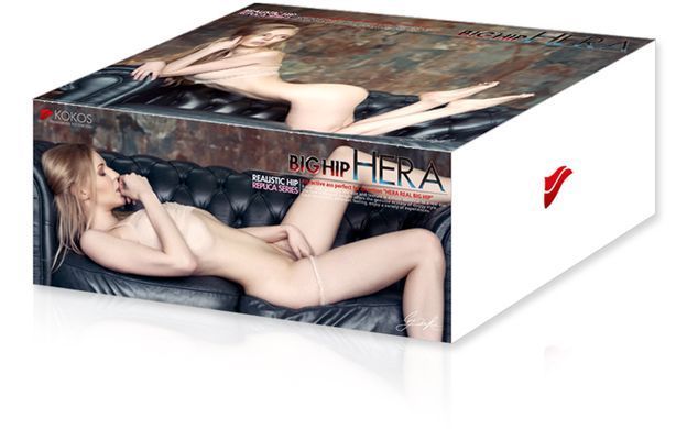 Мастурбатор напівторс вагіна та анус Kokos Big Hip Hera - фото