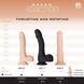 Фалоімітатор з ротацією та пульсацією ADDICTION Naked 8" Rotating & Thrusting Dong Vanilla (20,3см) - фото товару