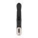 Вибратор-кролик с фрикциями Rosy Gold Rabbit Vibrator with thrusting function Black - фото товара