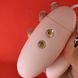 Вакуумный стимулятор клитора с виброяйцом KissToy Miss VV Pink - фото товара