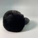 Анальная пробка с хвостиком черная (3,5 см) М Art of Sex Silicone plug