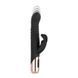 Вибратор-кролик с фрикциями Rosy Gold Rabbit Vibrator with thrusting function Black - фото товара