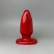 Большая анальная пробка Doc Johnson Red Boy Large 5,5 см - фото товара