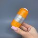 Мастурбатор-яйце Intimka Capsule Deep Throat twister помаранчевий - фото товару