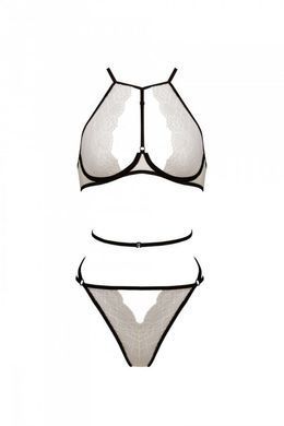 Комплект белья Passion CHIKA SET cream S/M - фото