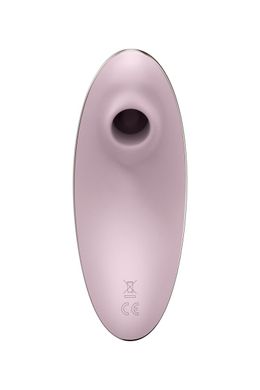 Satisfyer Vulva Lover 1 Violet вакуумный клиторальный вибратор 2в1 - фото