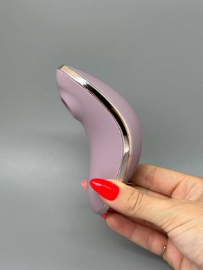 Satisfyer Vulva Lover 1 Violet вакуумный клиторальный вибратор 2в1 - фото