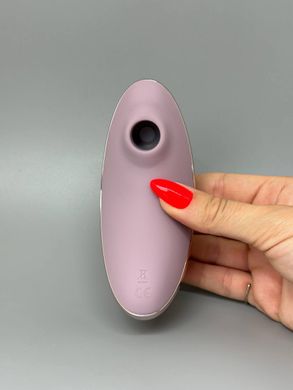 Satisfyer Vulva Lover 1 Violet вакуумный клиторальный вибратор 2в1 - фото