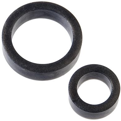 Эрекционныех кольца Doc Johnson The C-Rings Charcoal (мятая упаковка) - фото