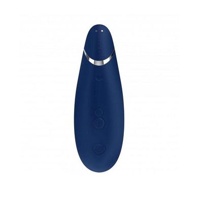 Womanizer Premium Blueberry - вакуумный стимулятор клитора - фото