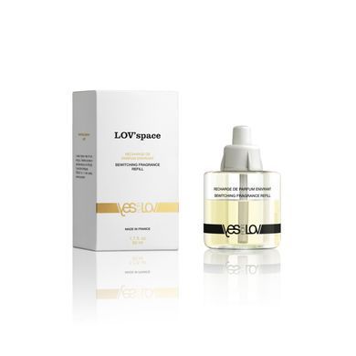 Автоматичний аромадифузор YESforLOV LOV'space + рефіл Bewitching Fragrance Refill 50 мл спокусливий - фото