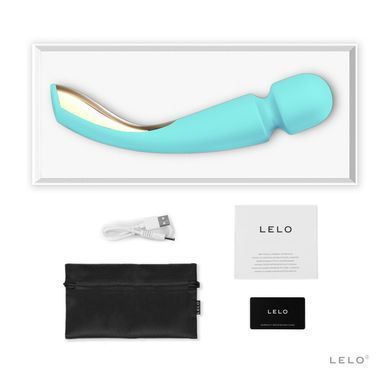 Вибромассажер LELO Smart Wand 2 Large Aqua бирюзовый - фото