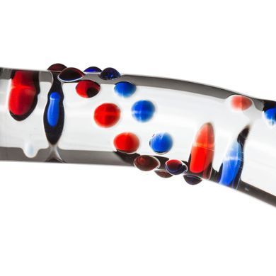Скляний рельєфний ділдо Gildo Glass Dildo №3 (18,5 см) - фото