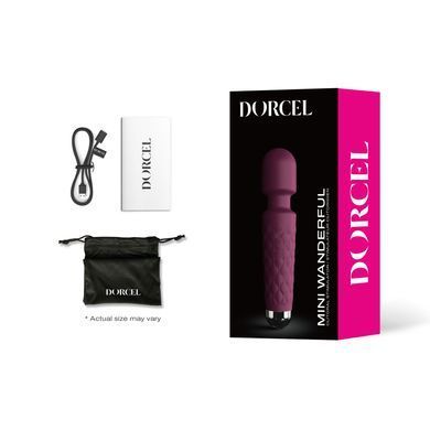 Минивибромассажер Dorcel Wand Mini Wanderful Plum - фото