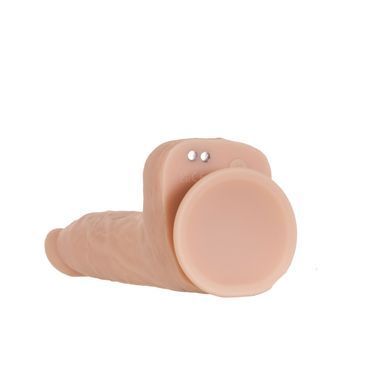 Фалоімітатор з пульсацією Addiction Naked 8.5&rdquo; Thruster Vanilla (21,6 см) - фото