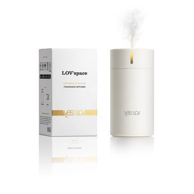 Автоматичний аромадифузор YESforLOV LOV'space + рефіл Bewitching Fragrance Refill 50 мл спокусливий - фото