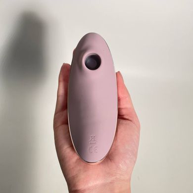 Satisfyer Vulva Lover 1 Violet вакуумний кліторальний вібратор 2в1 - фото