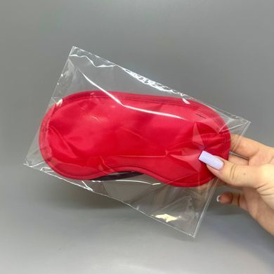 Пов'язка-маска на очі  Intimka red - фото