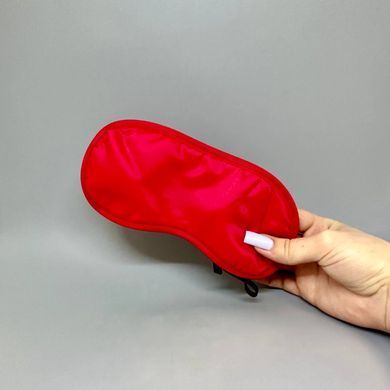Пов'язка-маска на очі  Intimka red - фото