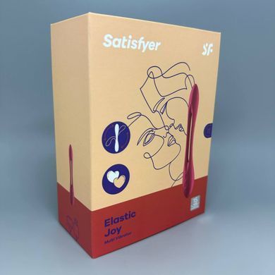 Satisfyer Elastic Joy - мультивібратор для пари Red - фото