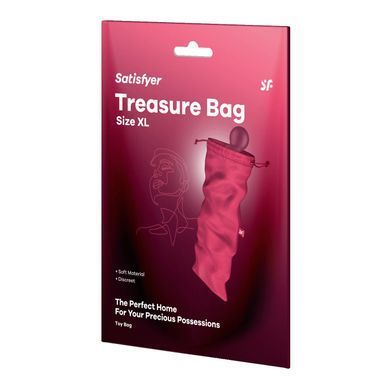 Мешочек для секс-игрушек Satisfyer Treasure Bag XL Pink - фото