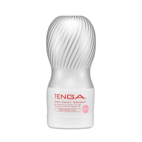 Мастурбатор з ефектом всмоктування Tenga Air Flow Cup GENTLE - фото