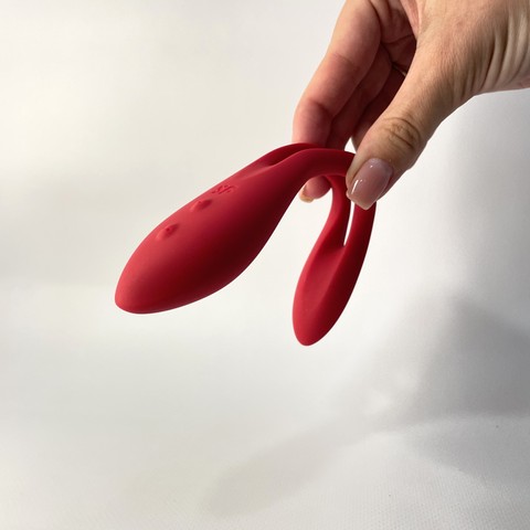 Satisfyer Elastic Joy - мультивибратор для пары Red - фото